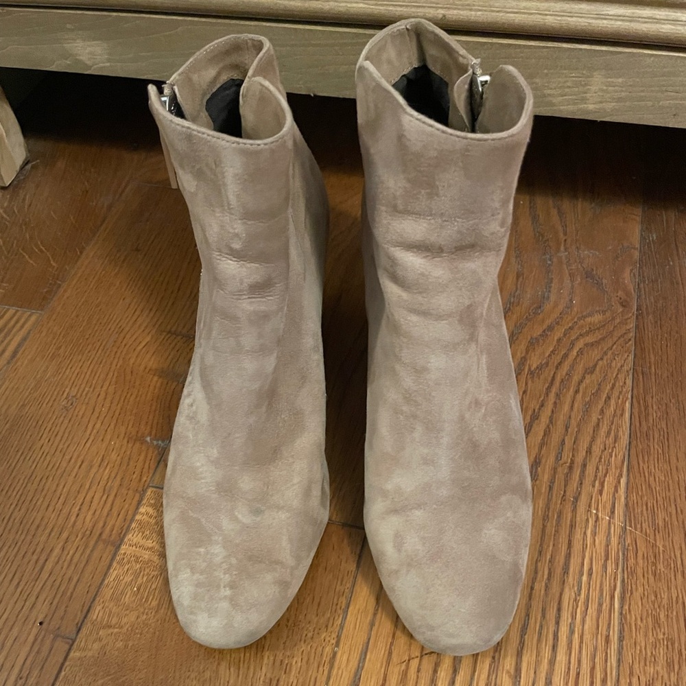 1.State Suede Ankle Boots Like New